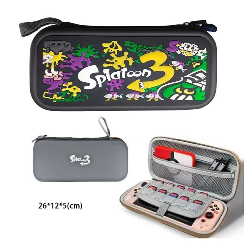 nintendo switch travel case with 3d design