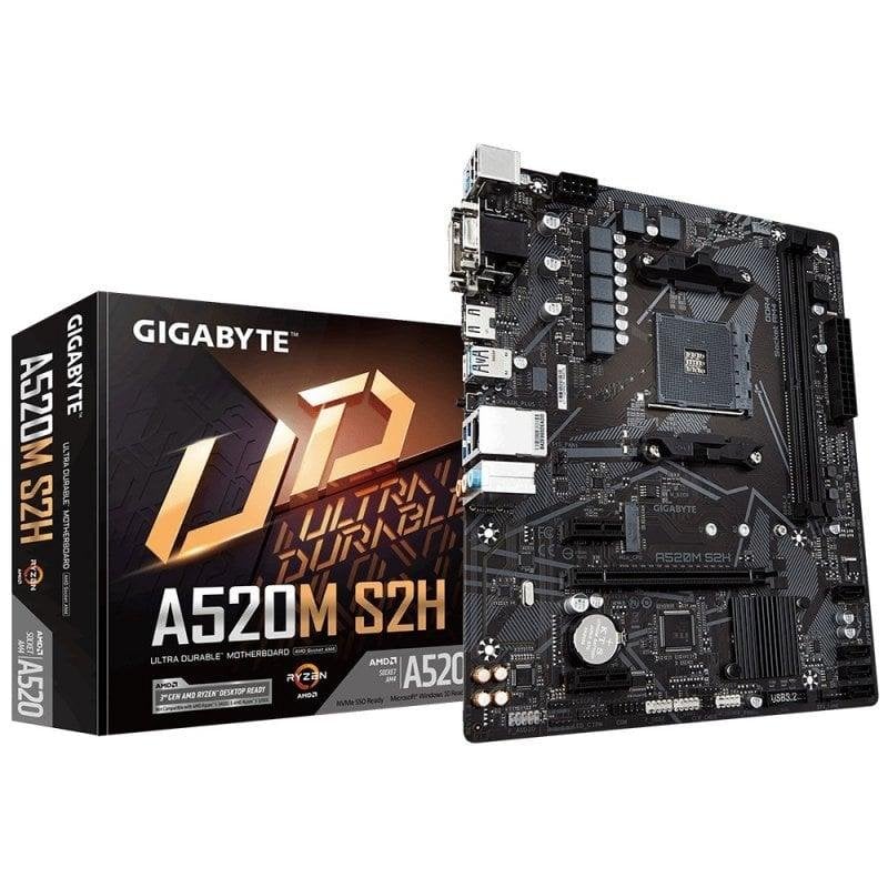 1940 gigabyte a520m s2h caracteristicas