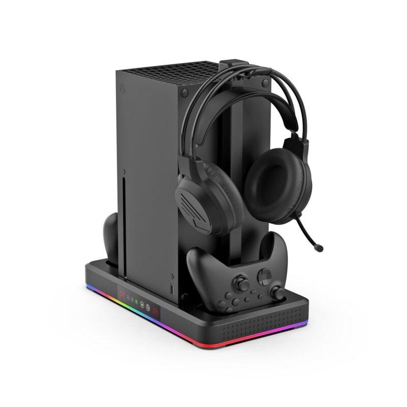 dobe multifunctional cooling & charging stand for xbox series s/x