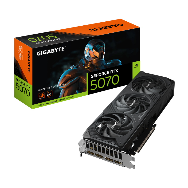gigabyte geforce rtx 5070 windforce oc sff 12g