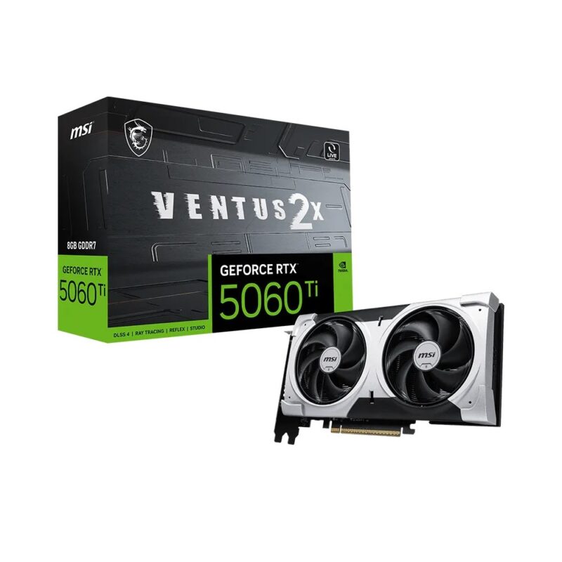msi geforce rtx™ 5060 ti 8g ventus 2x plus