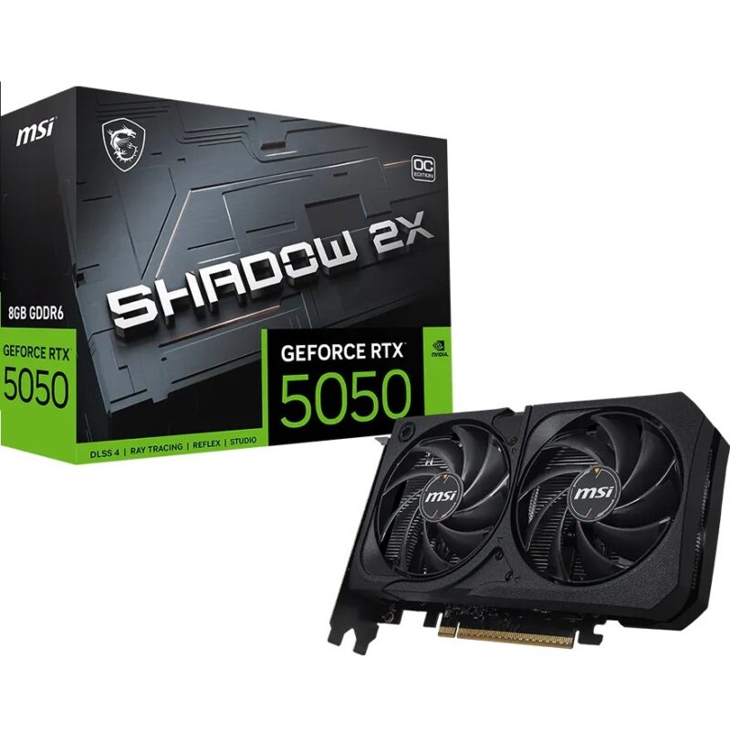 msi geforce rtx™ 5050 8g shadow 2x oc